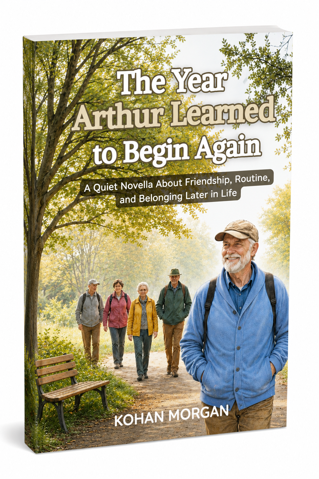 The Year Arthur Learned to Begin Again cover by Kohan Morgan - The Year Arthur Learned to Begin Again